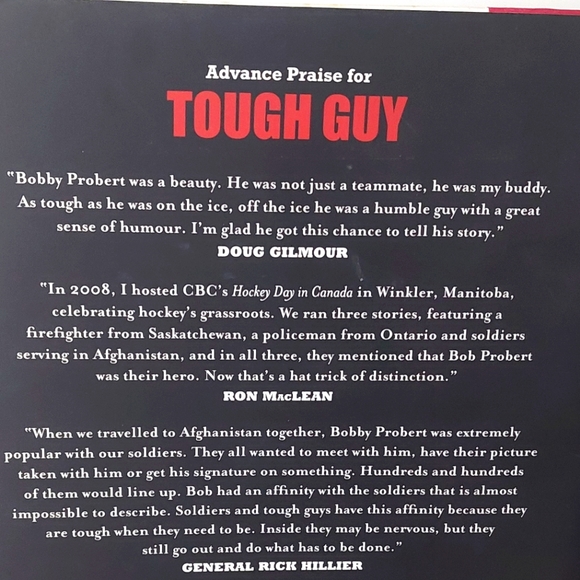 Tough Guy My Life on the Edge - Detroit Red Wings - Bob Probert - Picture 3 of 4
